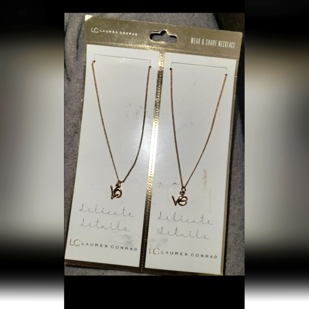 LOVE Necklace ( One to wear & one to share)
